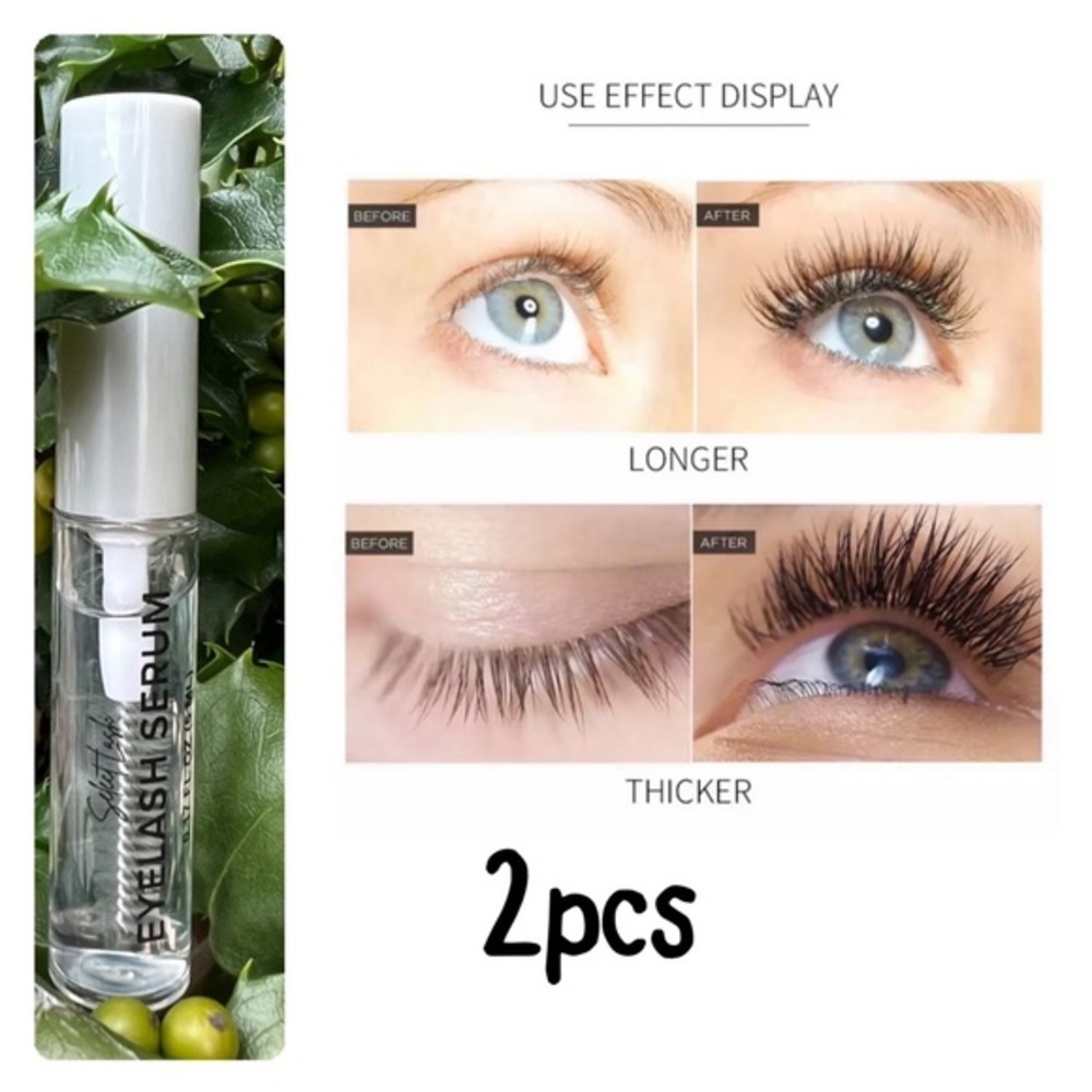2 pcs Eyelash Eyebrow Growth
Enhancing SERUM
li~ Thicker Longer Eye La…